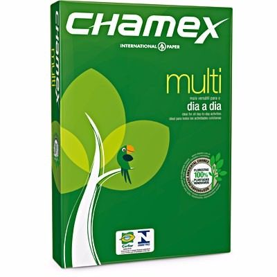 Papel sulfite A3 branco 297x420mm com 500 folhas Chamex unid.