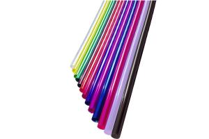 Papel celofane Poli cores unid.