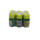 Kit com 6 Tintas para Tecido 35 ml Verde Musgo T042 Evident