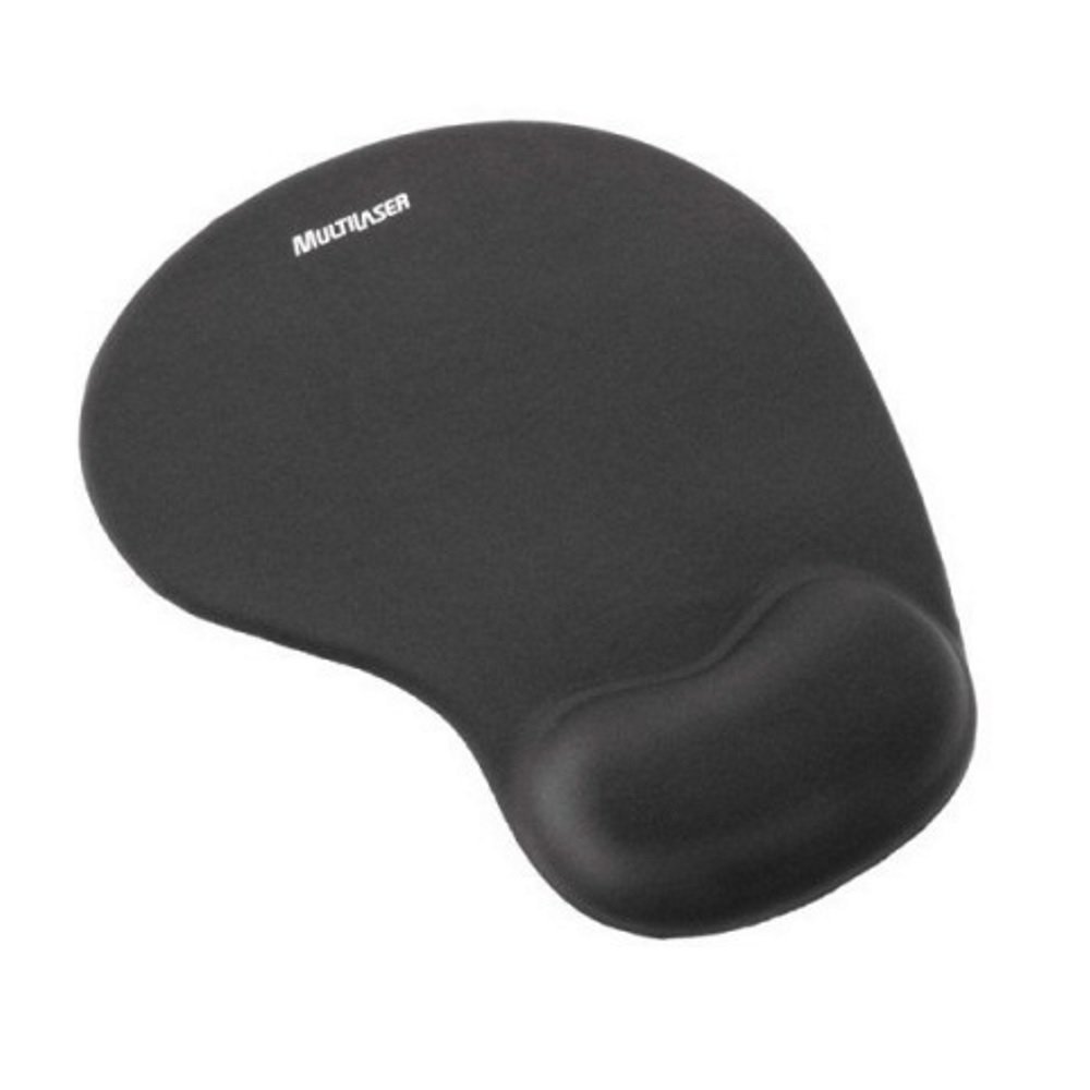 Mouse Pad Gel preto AC024 Multilaser unid.