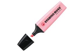 MARCA TEXTO STABILO BOSS PASTEL 70/129 ( ROSA ) UND - STABILO