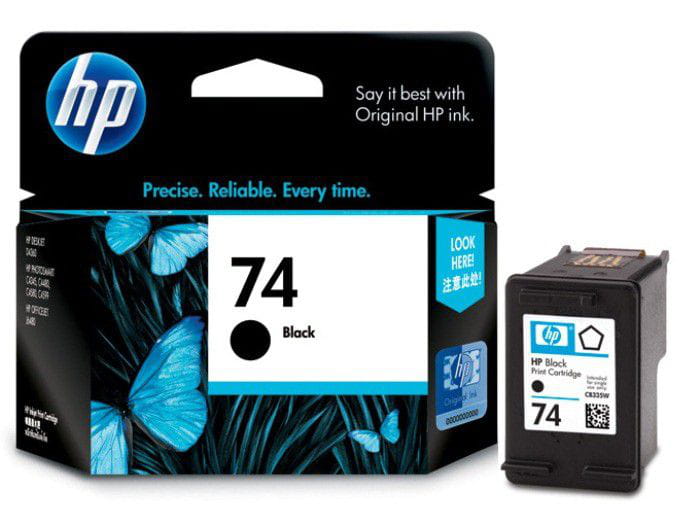 CABECA DE IMPRESSAO HP 74 CB335WB 5,5ML PRETO HP UND