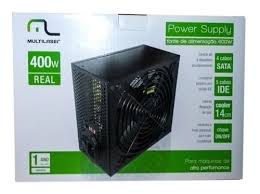 FONTE DE ALIMENTACAO ATX 400W REAIS GA400 MULTILASER UND