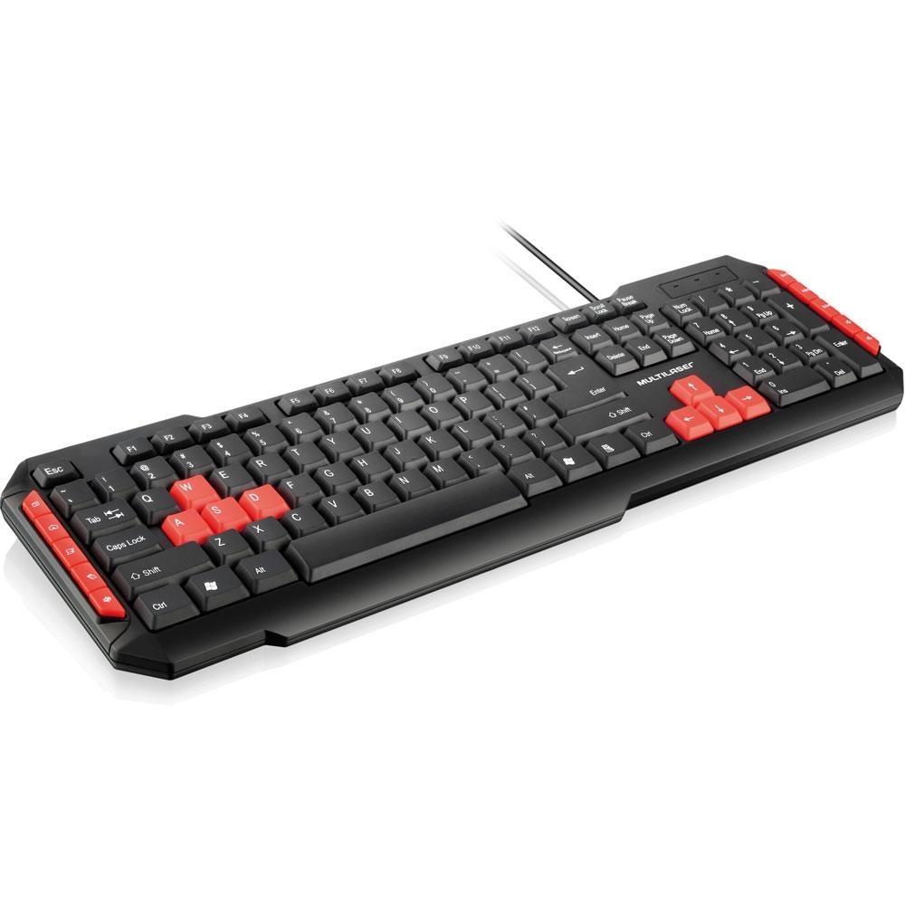 Teclado Gamer USB Multilaser TC160 unid.