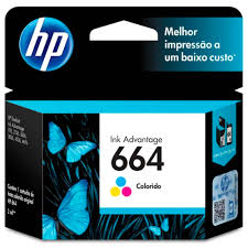 CABECA DE IMPRESSAO 664 F6V28AB 2ML COLOR HP UND