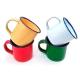 Conjunto de Caneca esmaltada 4 peças 90 ml Fratelli unid.