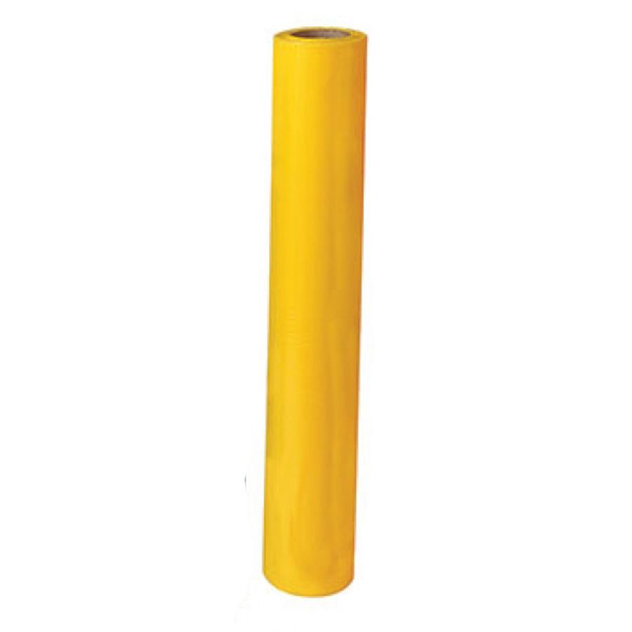 Plástico para encapar 25m x 45cm 805CL-AM amarelo DAC rolo