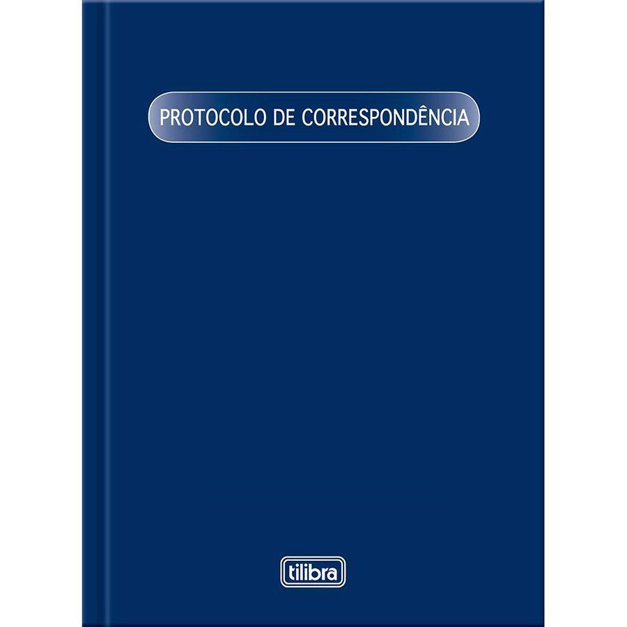 LIVRO PROTOCOLO CORRESP. 100 FLS PEQ 12054-5 TILIBRA UND