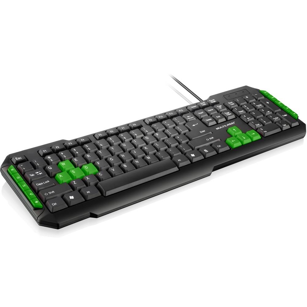 Teclado Gamer USB Multilaser TC201 unid.