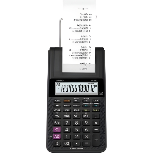 CALCULADORA DE MESA C/ IMPRESSAO HR-8RC BK CASIO UND