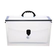 MALETA ARQUIVO DELLOPLAST C/10 PST SUSP .0317 CRISTAL DELLO UND
