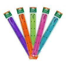 REGUA FLEXIVEL 30CM 4365 CORES LEO E LEO UND