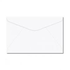 Envelope carta sem CEP 114 x 162 63/75 grs Branco unid.