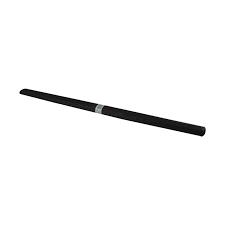 Papel crepom 48cm x 2m preto unid.