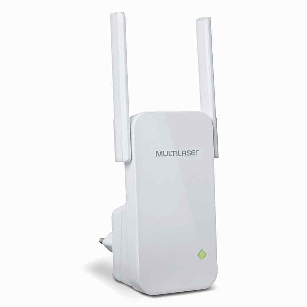 Repetidor 2 antenas 300 mbps Multilaser RE056 unid.