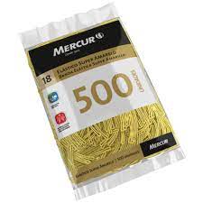 ELASTICO 18 SUPER AMARELO MERCUR PCT 500 UND