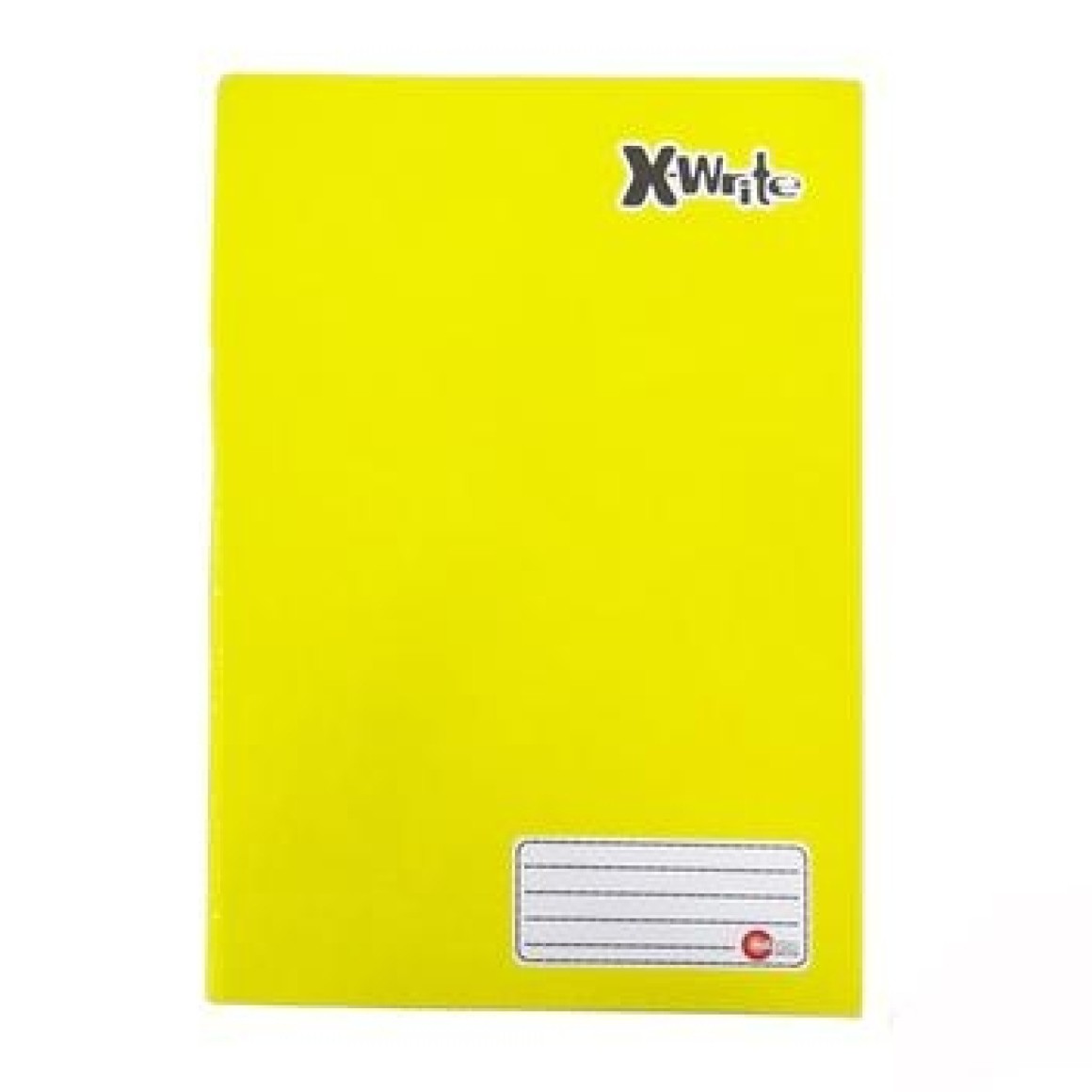 CADERNO BROCHURAO C/D TIPO ATA 96 FLS X - WRITE AMARELO MAXIMA UND