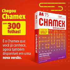 PAPEL CHAMEX ALCALINO 210 X 297 A-4 75 GRS INTER. PAPER PCT 300 FLS