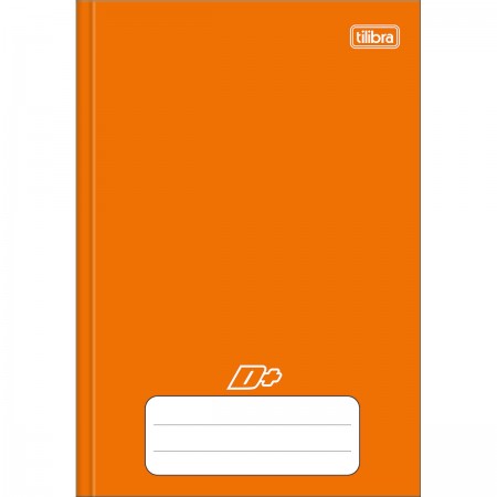 CADERNO BROCHURA 1/4 C/D 48 FLS D MAIS 31738 LARANJA TILIBRA UND