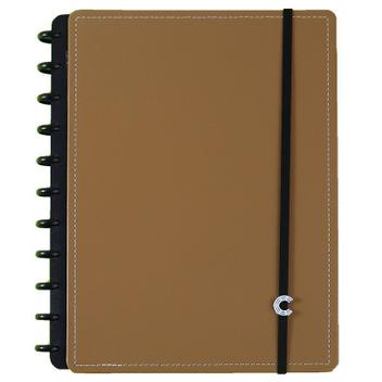 CADERNO INTELIGENTE GRANDE CIGD4092 CARAMELO ( COM 60 FOLHAS ) UND - AMBRAS