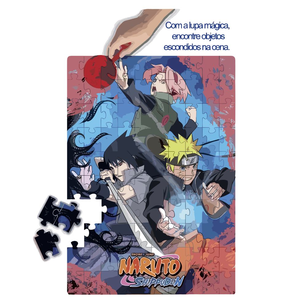 QUEBRA CABECA NARUTO SHIPPUDEN C/ 100 PCS 1192 ELKA UND