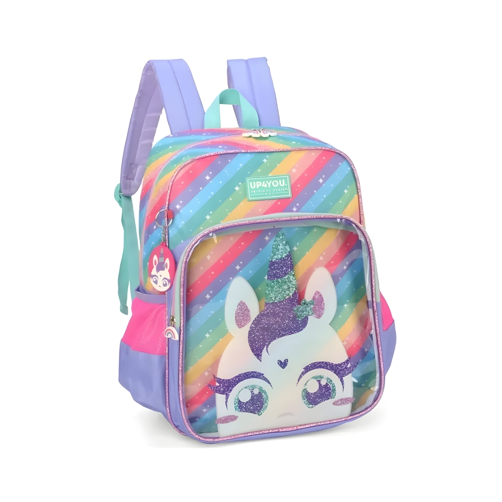 MOCHILA DE COSTAS UP4YOU UNICORNIO IS39421UP-LI LILAS LUXCEL UND