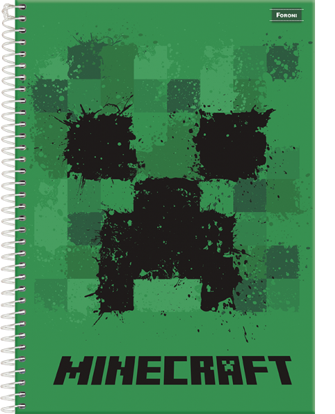 Caderno de Desenho - Minecraft