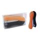 Grampeador Soft Touch 16 folhas preto e laranja Jocar Office unid.