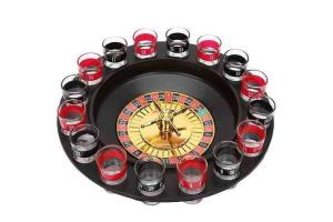 Jogo Roleta Drink Shot 16 copos Unika unid.