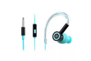 Fone de ouvido Earhook Pulse preto e azul Multilaser PH220 unid.