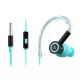 Fone de ouvido Earhook Pulse preto e azul Multilaser PH220 unid.