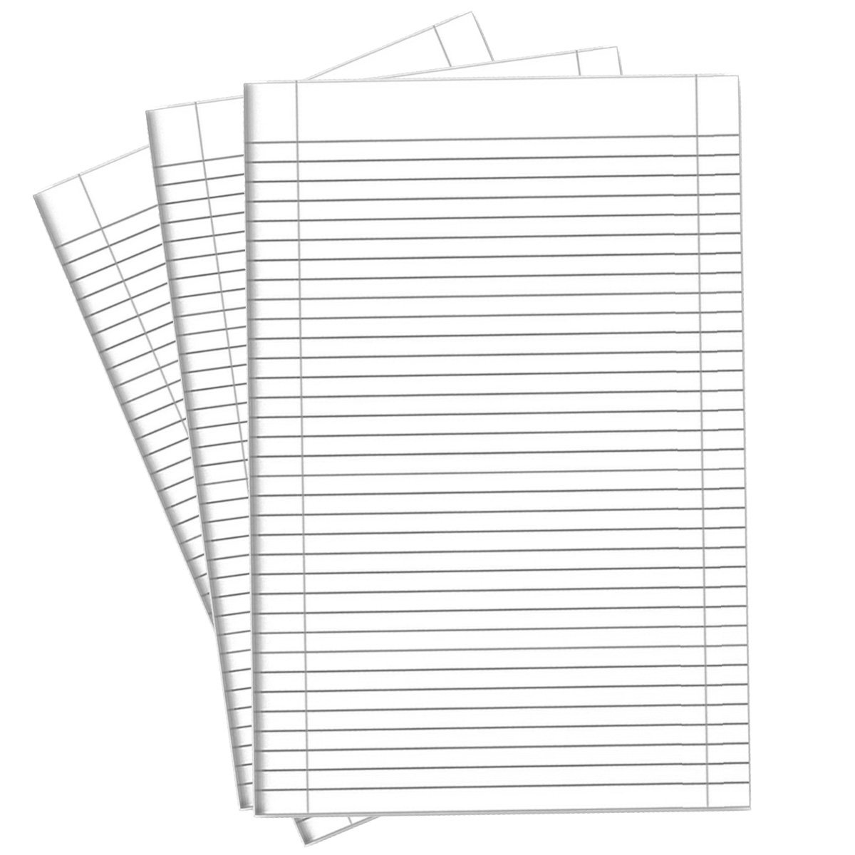 Papel Almaço com pauta - sem pauta unid.