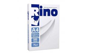 Papel sulfite alcalino Rino 210 x 297 A4 75 grs Chamex pacote com 500 folhas