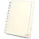 Caderno Inteligente Grande capa dura universitário 60 folhas Amarelo Pastel Ambras unid.