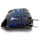 Teclado Gamer Profissional Warrior com LED Multilaser TC167 unid.