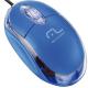 Mouse 800 DPI 3 botões Óptico USB azul Multilaser MO001 unid.