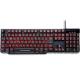 Teclado Gamer semi mecânico Warrior preto Multilaser TC196 unid.