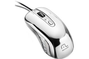 Mouse Gamer Chrome 1600 DPI Laser 4 Botões Multilaser MO228 unid.