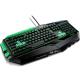 Teclado Gamer Warrior Professional preto e verde Multilaser TC199 unid.