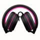 Fone de ouvido com microfone Pulse preto e rosa Multilaser PH160 unid.