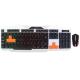 Teclado e mouse ABNT ICE USB OEX TM300 unid.