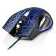 Mouse Gamer com LED 2400 DPI 6 botões preto Multilaser MO250 unid.