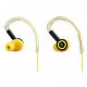 Fone de ouvido Earhook Pulse preto e amarelo Multilaser PH221 unid.