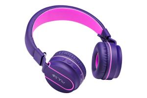 Fone de ouvido Pulse Blueetooth Fun rosa/roxo Multilaser PH217 unid.