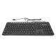 Teclado ABNT USB Multimídia preto Multilaser TC143 unid.