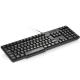 Teclado ABNT Slim Básico USB preto Multilaser TC213 unid.