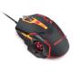 Mouse Gamer 2400 DPI preto/laranja Multilaser MO270 unid.