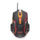 Mouse Gamer 2400 DPI preto/laranja Multilaser MO270 unid.