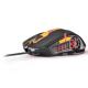 Mouse Gamer 2400 DPI preto/laranja Multilaser MO270 unid.