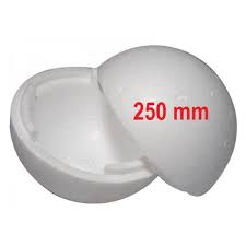 BOLA DE ISOPOR 250MM ISOFORT UND